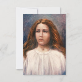 Heilige Maria Goretti- gebedenkaart Bedankkaart
