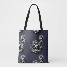 Heilige Maria Katholieke Christelijke Rijke Diep M Tote Bag