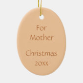 Heilige Maria Keramisch Ornament (Achterkant)