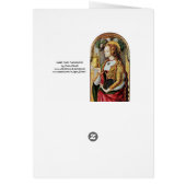 HEILIGE MARIA MAGDALENA (Achterkant)