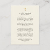 Heilige Maria Magdalena Orthodoxe Kaart Plaatskaartje (Achterkant)