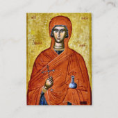 Heilige Maria Magdalena Orthodoxe Kaart Plaatskaartje (Voorkant)