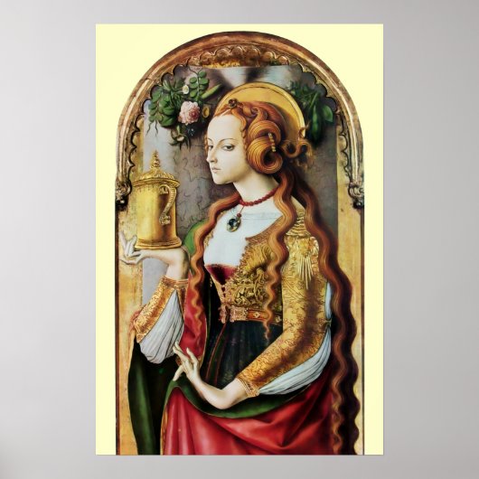 HEILIGE MARIA MAGDALENA POSTER (Voorkant)