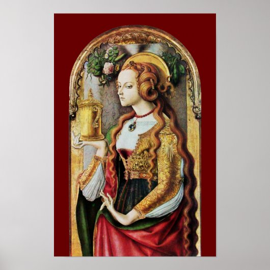 HEILIGE MARIA MAGDALENA POSTER (Voorkant)