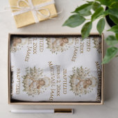 Heilige Maria met Kind Jezus Doop Tissuepapier (Geschenk)