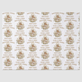 Heilige Maria met Kind Jezus Doop Tissuepapier