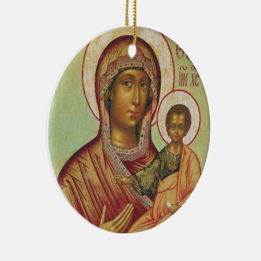 Heilige Maria Moeder van God Keramisch Ornament (Rechts)