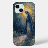 Heilige Maria-religie Impressionisme Case-Mate iPhone Case (Achterkant)