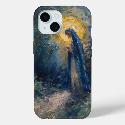 Heilige Maria-religie Impressionisme Case-Mate iPhone Case (Achterkant)