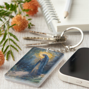 Heilige Maria-religie Impressionisme Sleutelhanger