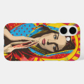 Heilige Maria Religie Pop Kunst Case-Mate iPhone Case (Achterkant (horizontaal))