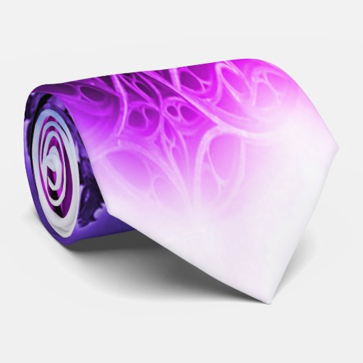 Heilige Maria Religieuze Zijde Afdrukken Stropdas (Opgerold)