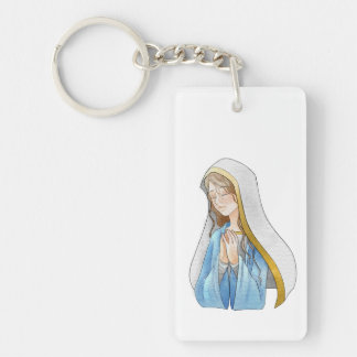 Heilige Maria Sleutelhanger