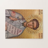 Heilige Martelaar St. Alexander Schmorell Orthodox Legpuzzel (Horizontaal)