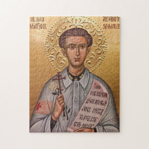 Heilige Martelaar St. Alexander Schmorell Orthodox Legpuzzel
