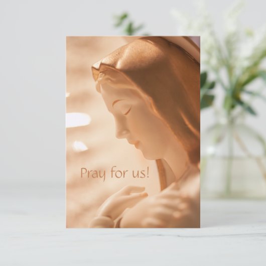 Heilige Mary Kaart (Staand voorkant)