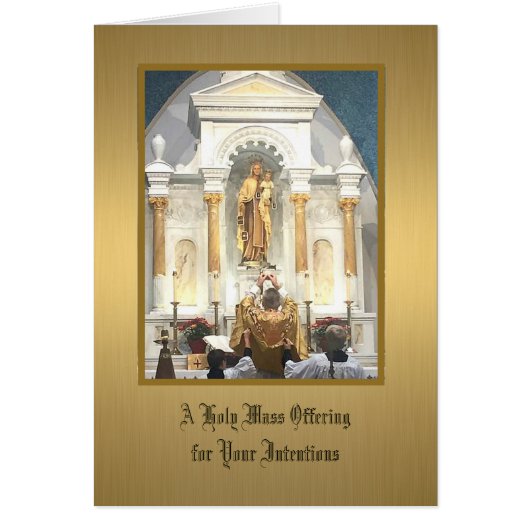 Heilige Massa Aanbiedingsberg Carmel Kenosha WI (Voorkant)