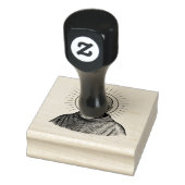 Heilige Maximiliaan Kolbe Priester Martelaar Rubberstempel (Stempel)