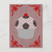 heilige meetkunde cupcake briefkaart (Voorkant)