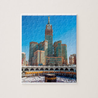 Heilige Mekka Islamitische Kunst & Moslim Hajj Umr Legpuzzel