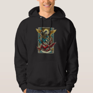 Heilige Michael Aartsengel Gebed Katholiek Hoodie