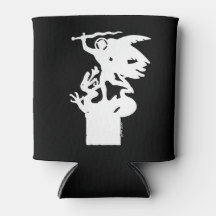 Heilige Michaël en draak (in het wit)