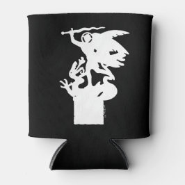 Heilige Michaël en draak (in het wit) Blikjeskoeler