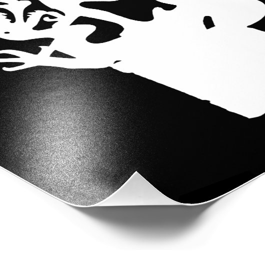 Heilige Michaël en draak (in het wit) Foto Afdruk (Hoek)