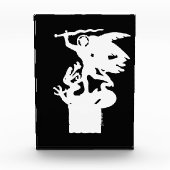 Heilige Michaël en draak (in het wit) Fotoblokken (Voorkant)