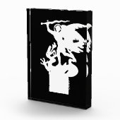 Heilige Michaël en draak (in het wit) Fotoblokken (Rechts)