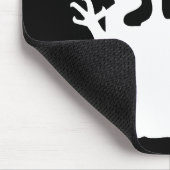 Heilige Michaël en draak (in het wit) Muismat (Hoek)