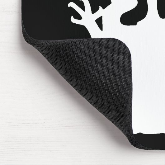 Heilige Michaël en draak (in het wit) Muismat (Hoek)