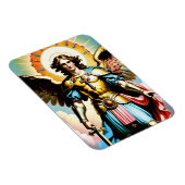 Heilige Michael flexibele magneet, Katholiek Magneet (Rechterzijde)