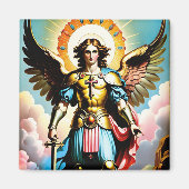 Heilige Michael Magnet, Katholiek Magneet (Voorkant)