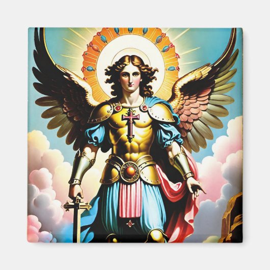 Heilige Michael Magnet, Katholiek Magneet (Voorkant)