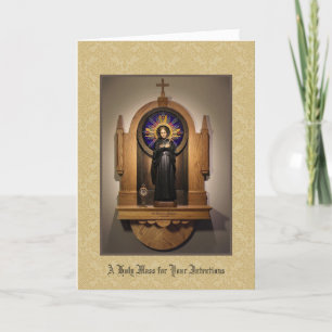 Heilige Misintentie St. Gemma Galgani Kaart