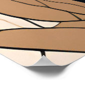 Heilige Moeder – Afrikaanse Moederschap Omarmend Poster (Hoek)