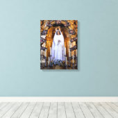 Heilige Moeder Maria Canvas Afdruk (Insitu (Houten vloer))