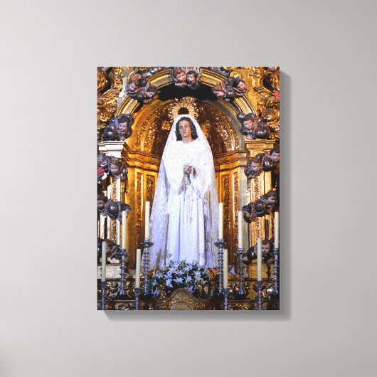 Heilige Moeder Maria Canvas Afdruk (Voorkant)