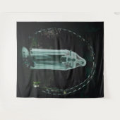 Heilige Moeder Maria en Baby Jezus Christelijk Wandkleed (Voorkant (horizontaal))