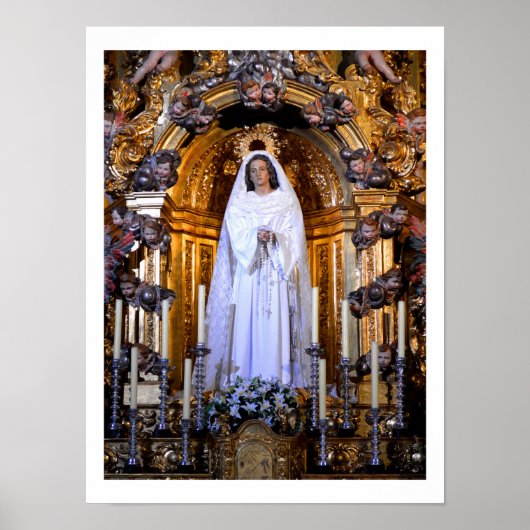 Heilige Moeder Maria Poster (Voorkant)