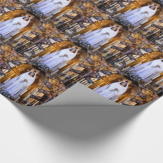 Heilige Moeder Mary Cadeaupapier (Hoek)