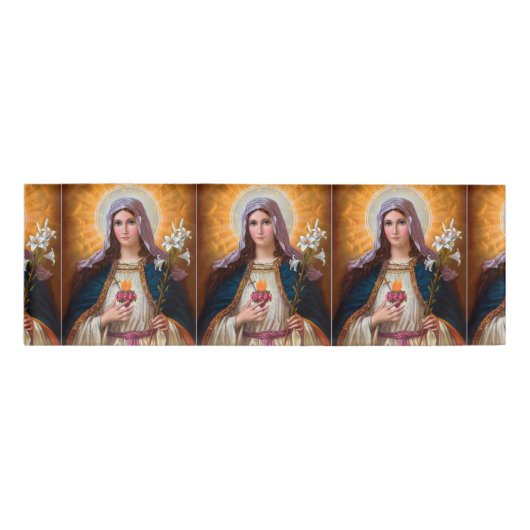 Heilige Moeder Mary Immaculate hart, St Mary, kath Naambadge (Voorkant)