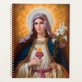 Heilige Moeder Mary Immaculate hart, St Mary, kath Planner (Voorkant)