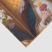 Heilige Moeder Mary Immaculate hart, St Mary, kath Tissuepapier (Detail)