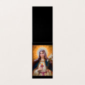 Heilige Moeder Mary Immaculate hart, St Mary, kath Visitekaartje (Buitenkant ongevouwen)
