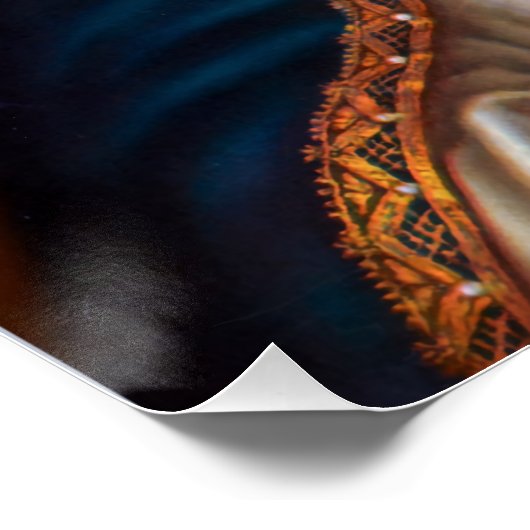 Heilige moeder Mary Immaculate Heart, katholieke g Perfect Poster (Hoek)