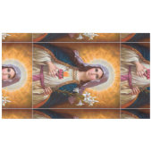 Heilige moeder Mary Immaculate Heart, katholieke g Tafelkleed (Voorkant (Horizontaal))