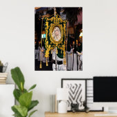 Heilige Moeder Mary, Palm Sunday, Marbella, Spanje Poster (Thuiskantoor)