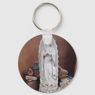 Heilige Moeder Mary Sleutelhanger